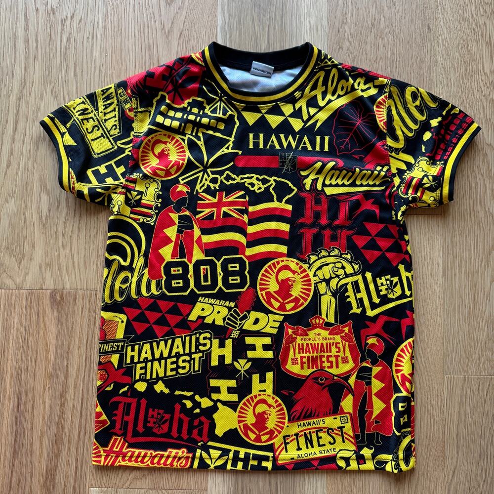 Hawaii's Finest Graphic Jersey Shirt Mens Small